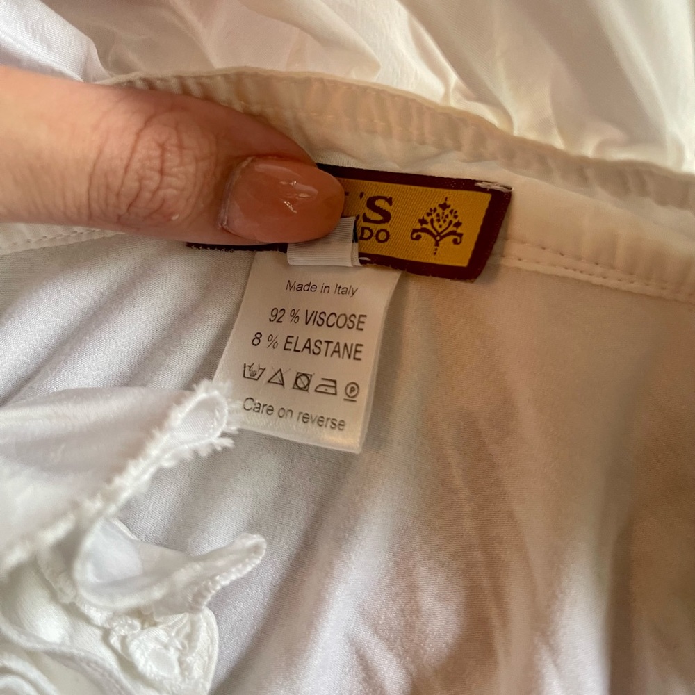 Axels Ruffled, Button Down Blouse - image 7